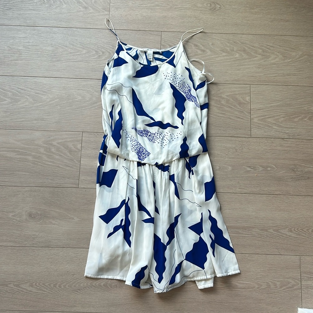 Diane Von Furstenberg Silk Romper Size 6